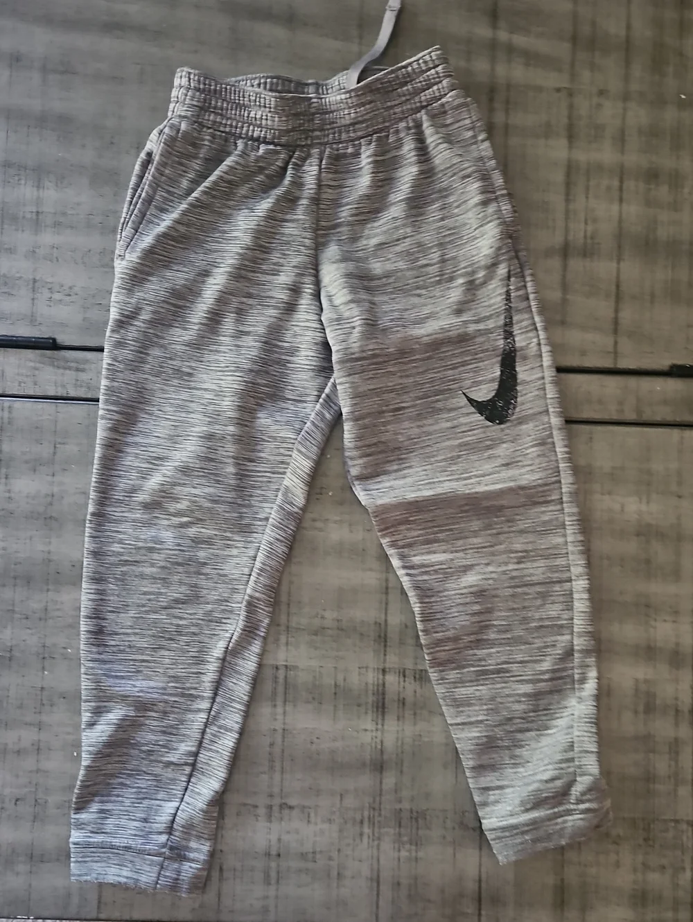 Nike Gray Heather Kids Jogger Pants